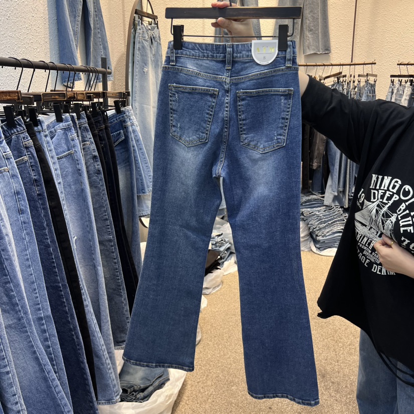 AIM韓國直郵女裝新款職業人氣休閑時尚熱賣推薦24秋冬牛仔褲AIM牛仔褲