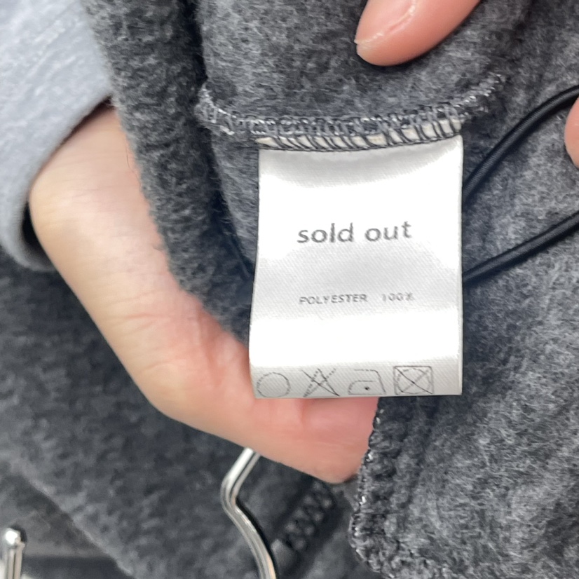 SOLD OUT韓國直郵東大門代購女裝新品時尚推薦熱賣衛衣拉鏈SOLD OUT衛衣