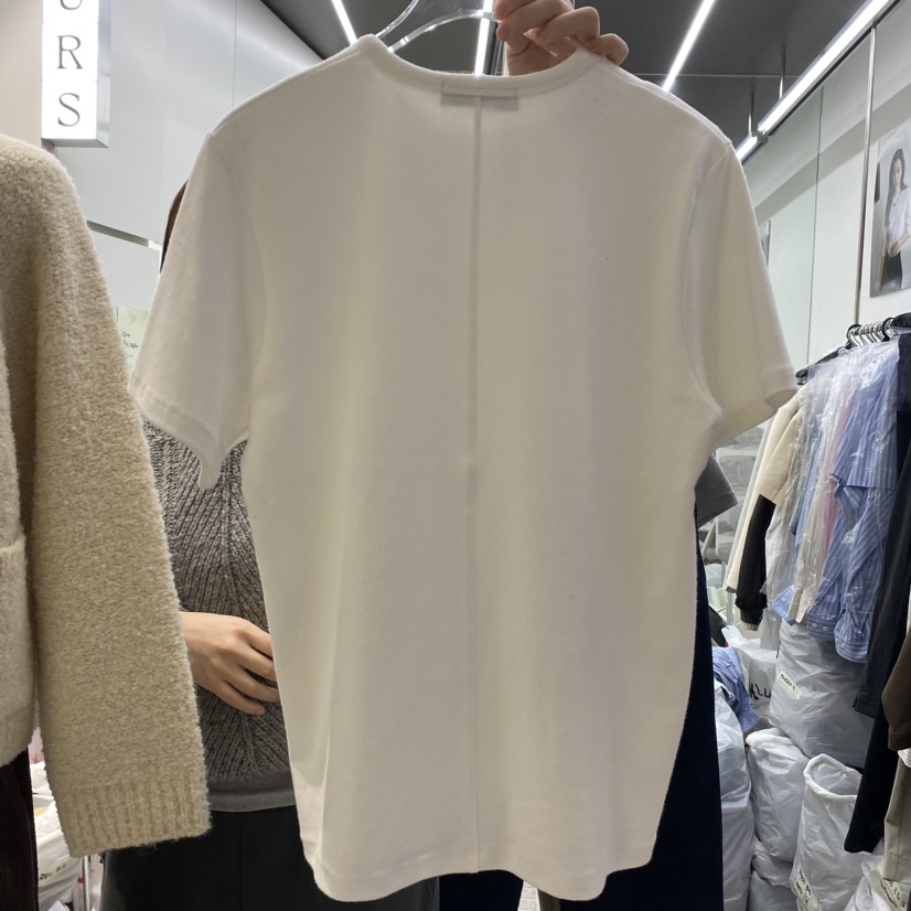 OURS韓國直郵東大門實拍女裝新品休閑職業真品人氣熱賣T恤拉絨OURST恤