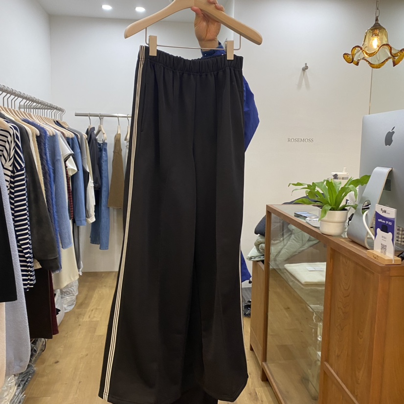 ORDINARYA直郵韓國代購女裝新品休閑推薦24秋冬真品休閑褲ROESMMOSS休閑褲圖色2