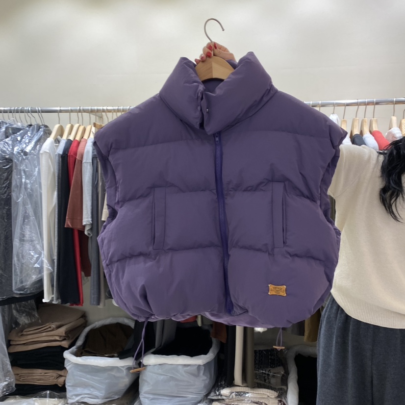 YIKHO STYLE韓國直郵東大門代購女裝新品時尚24秋冬馬甲YIKHO STYLE馬甲圖色2