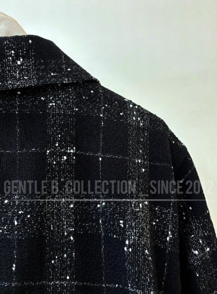 GENTLE B韓國直郵東大門代購女裝新品人氣真品24秋冬夾克格紋GENTLE B夾克