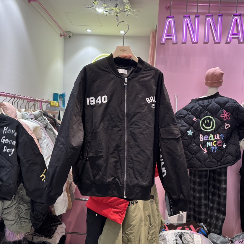 ANNA韓國直郵女裝新款休閑推薦職業時尚人氣24秋冬熱賣夾克ANNA夾克圖色2