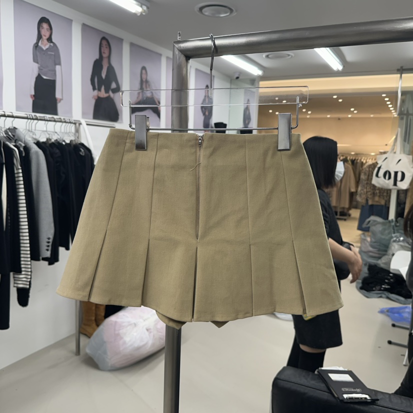 TOPDRESSING韓國直郵女裝新款時尚真品24秋冬休閑人氣裙褲TOPDRESSING裙褲