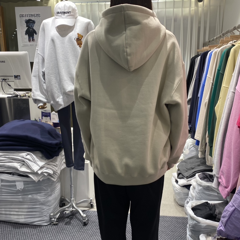 THE LOT/ LOT韓國直郵東大門實拍女裝新品熱賣衛衣拉絲兜帽THE LOT/ LOT衛衣