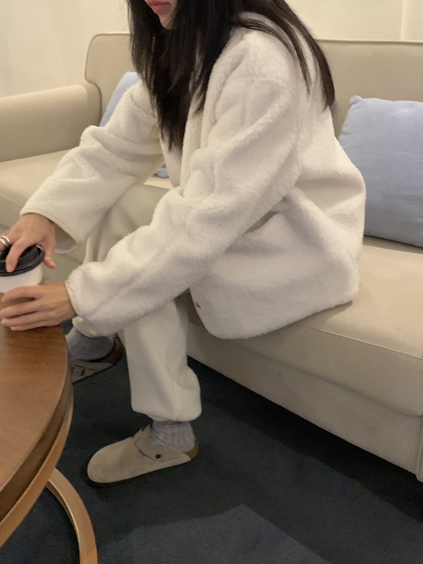 MEMO CLASSIC韓國直郵女裝新款真品職業推薦人氣休閑夾克羊毛MEMO CLASSIC夾克