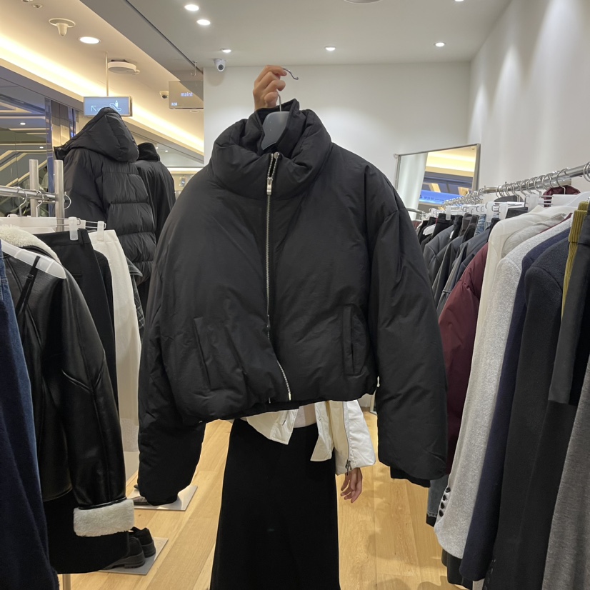 MAINT韓國直郵東大門實拍女裝新品24秋冬熱賣短款羽絨服口袋MAINT短款羽絨服圖色2