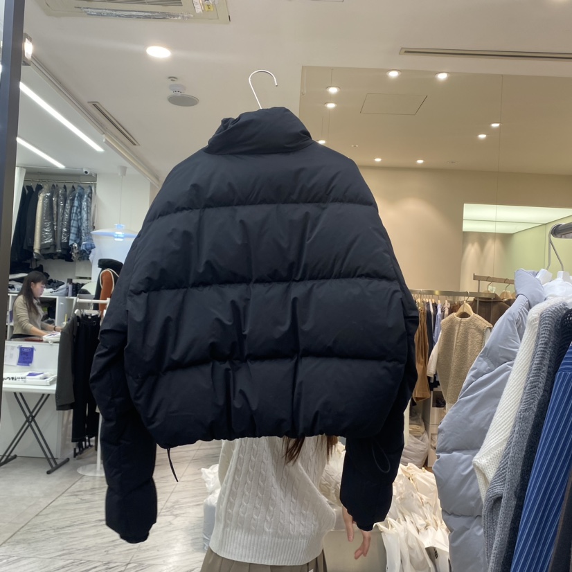 VERY WELL韓國直郵東大門實拍女裝新品推薦短款羽絨服鴨絨VERY WELL短款羽絨服