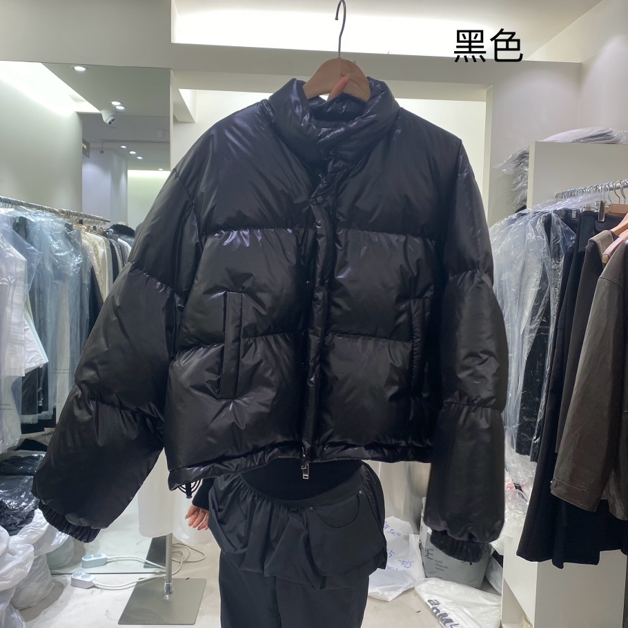 ASHTOE韓國直郵東大門代購女裝新品休閑熱賣24秋冬短款羽絨服ASHTOE短款羽絨服圖色2