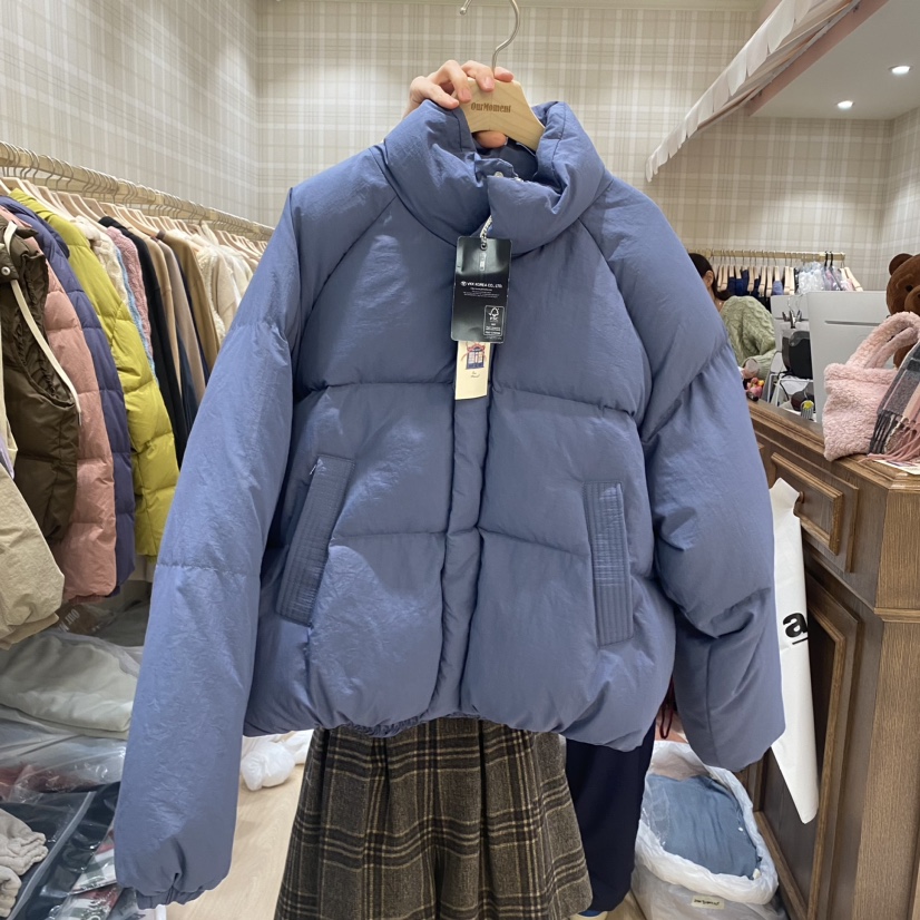 OURMOMENT直郵韓國代購女裝新品24秋冬真品推薦短款羽絨服OURMOMENT短款羽絨服圖色3