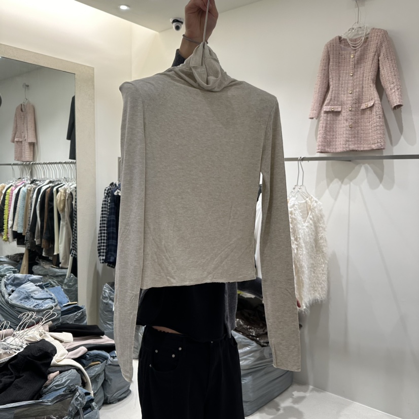MAGNOLIA36-P韓國直郵東大門實拍女裝新款24秋冬長袖T恤MAGNOLIA36-P長袖T恤圖色4