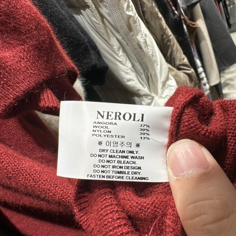 NEROLI 36直郵韓國代購女裝新品休閑時尚人氣真品針織衫NEROLI 36針織衫