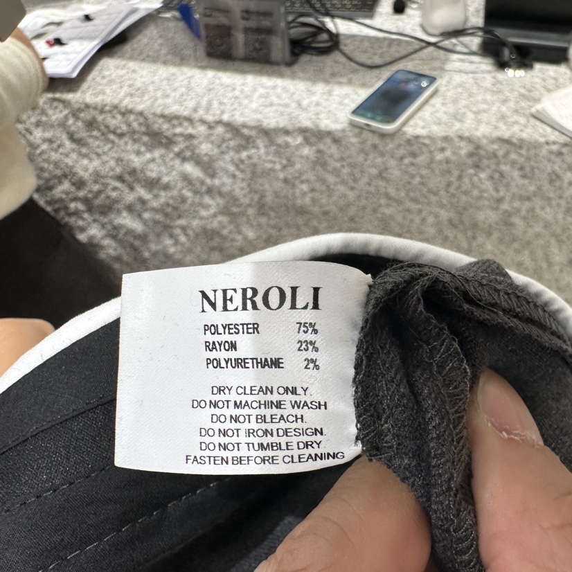 NEROLI 36韓國直郵東大門實拍女裝新品24秋冬時尚休閑褲NEROLI 36休閑褲