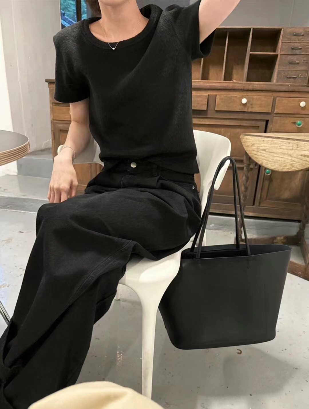 ALL OF US韓國直郵東大門實拍女裝新品人氣推薦24秋冬T恤ALL OF UST恤