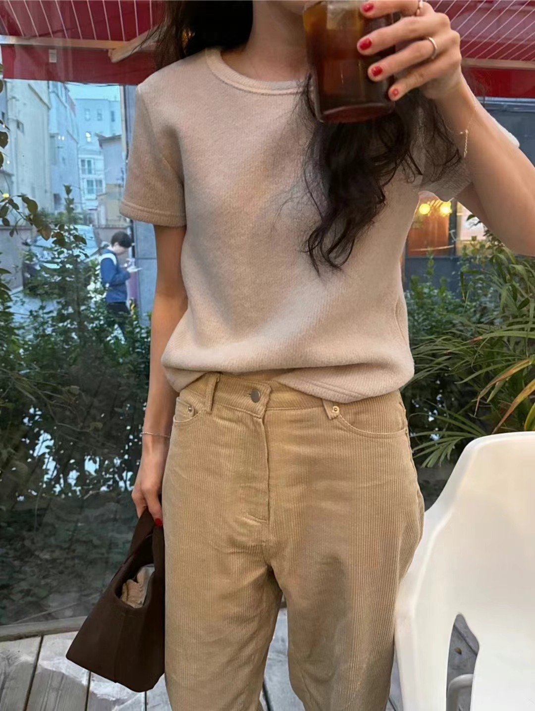 ALL OF US韓國直郵東大門實拍女裝新品人氣推薦24秋冬T恤ALL OF UST恤圖色2