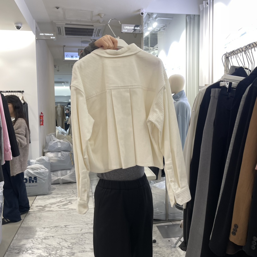 URBANE cloth韓國直郵女裝新品真品人氣職業休閑襯衫蕾絲衫URBANE cloth襯衫/蕾絲衫