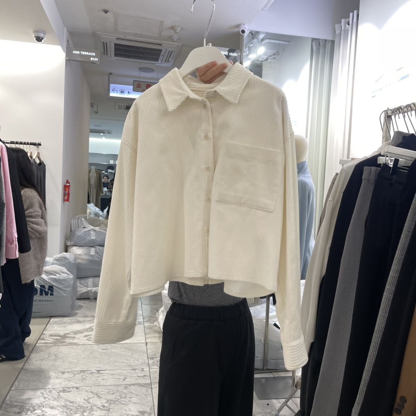 URBANE cloth韓國直郵女裝新品真品人氣職業休閑襯衫蕾絲衫URBANE cloth襯衫/蕾絲衫圖色1