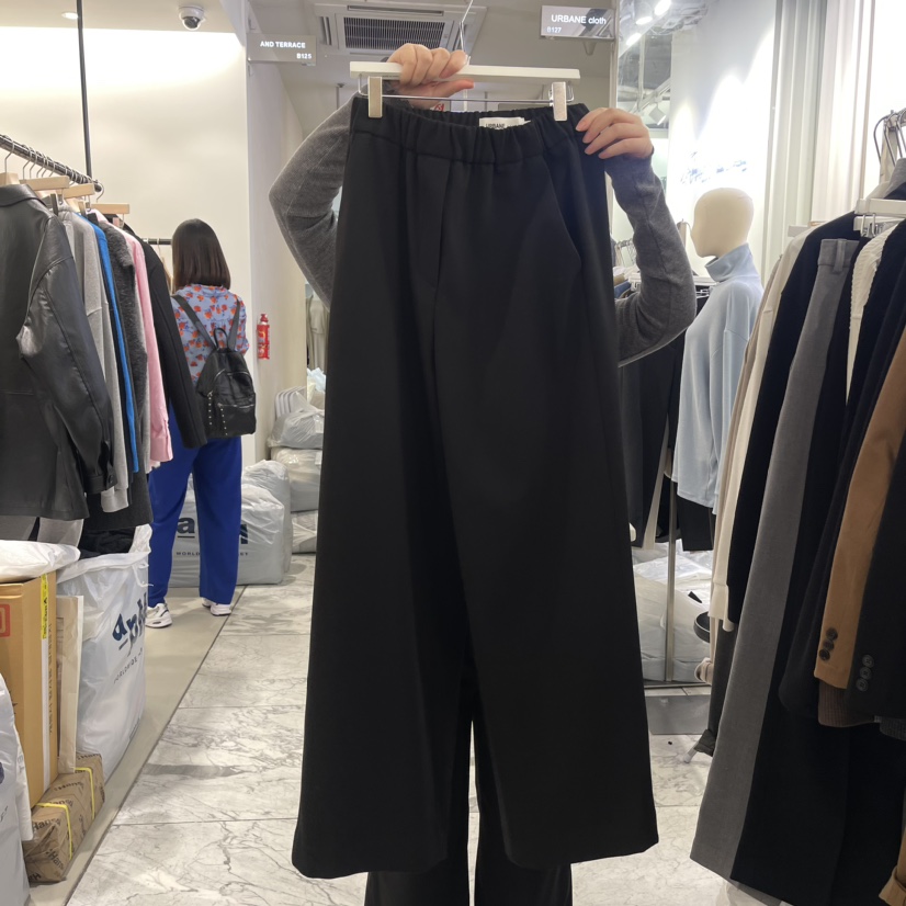 URBANE cloth韓國直郵東大門代購女裝新品人氣時尚休閑褲加絨URBANE cloth休閑褲圖色2