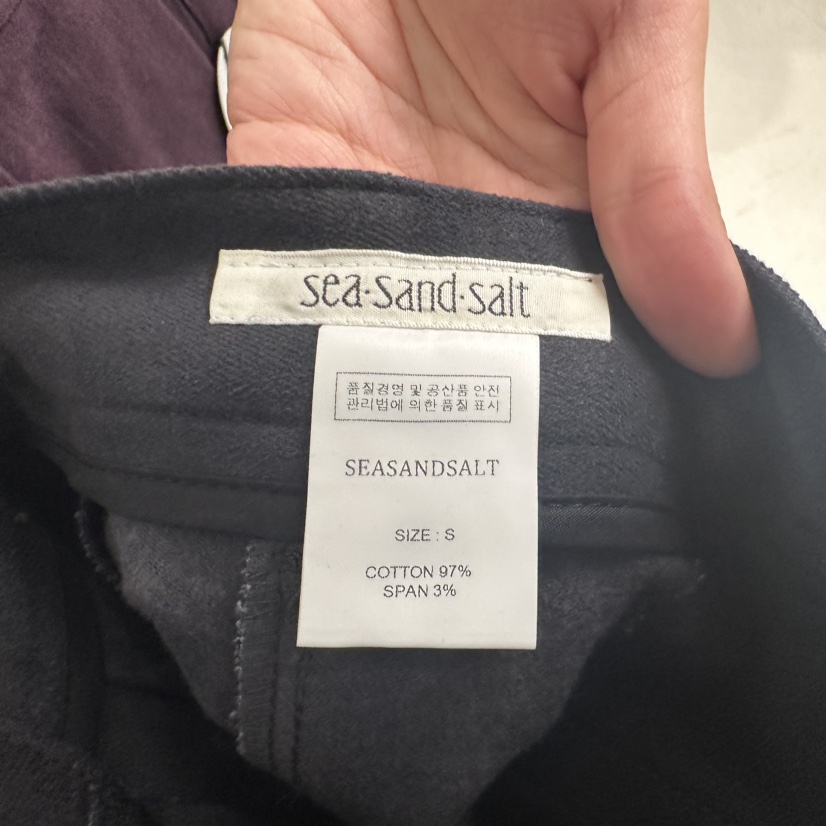 sea sand salt直郵韓國代購女裝新品時尚職業熱賣真品休閑褲sea sand salt休閑褲