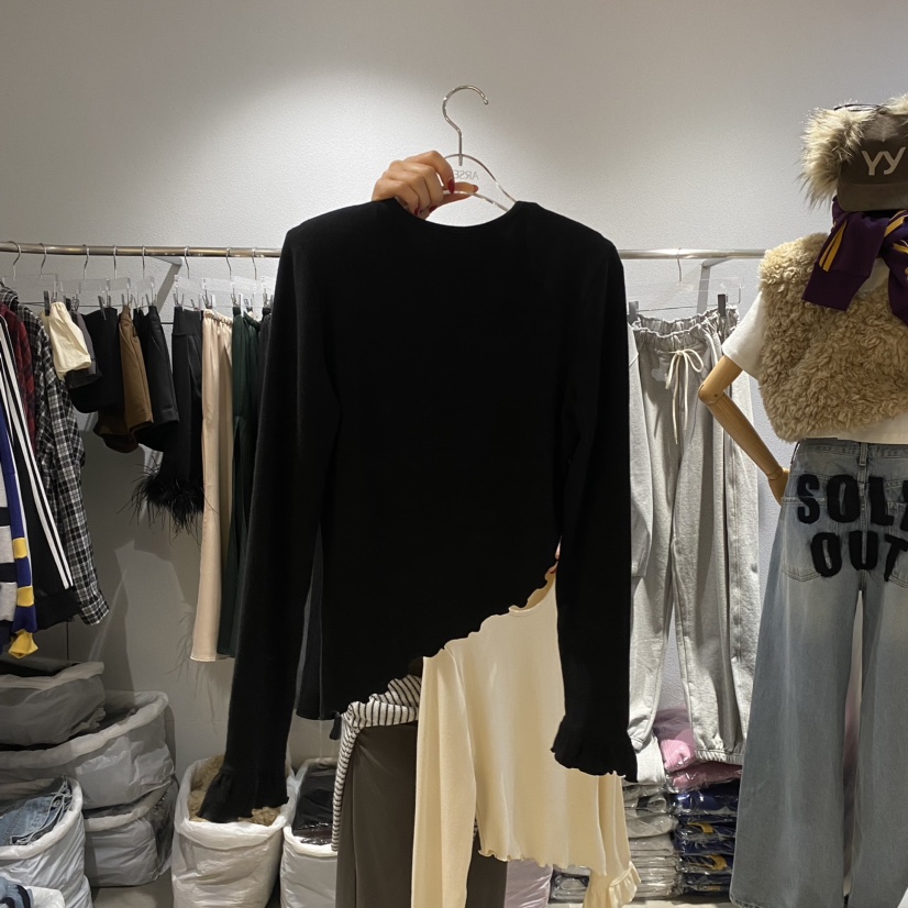ARSERA直郵韓國代購女裝新品真品職業熱賣休閑時尚24秋冬長袖T恤ARSERA長袖T恤