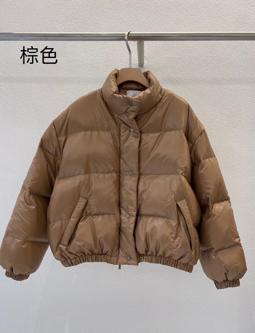 ABLE STANDARD/ABLERING韓國直郵東大門實拍女裝新品24秋冬短款羽絨服奶油色填充絨ABLE STANDARD/ABLERING短款羽絨服圖色3