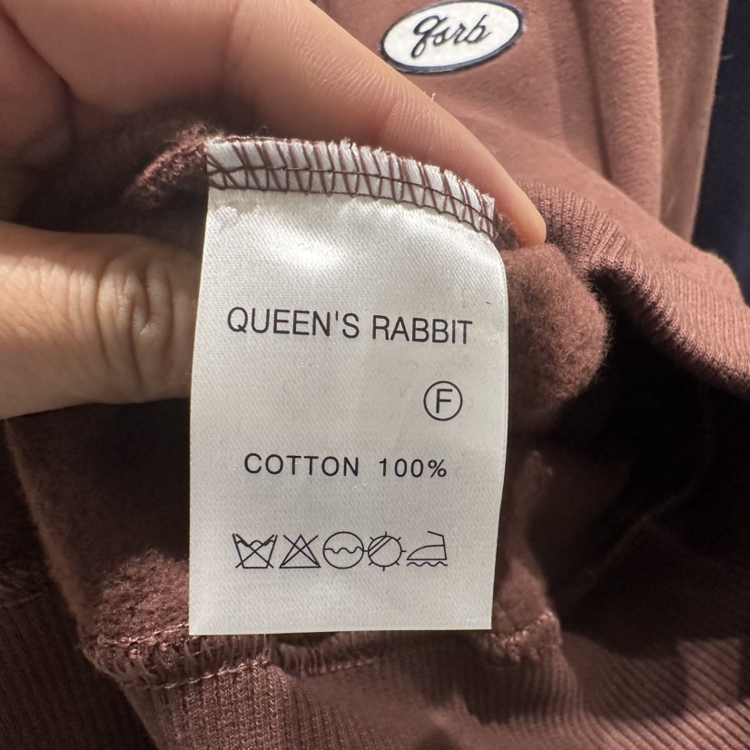 QUEENSRABBIT韓國直郵東大門代購女裝新品熱賣衛衣加絨拉鏈QUEENSRABBIT衛衣