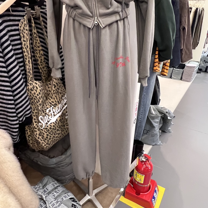 NUT直郵韓國代購女裝新品時尚人氣真品推薦熱賣休閑休閑褲加絨NUT休閑褲