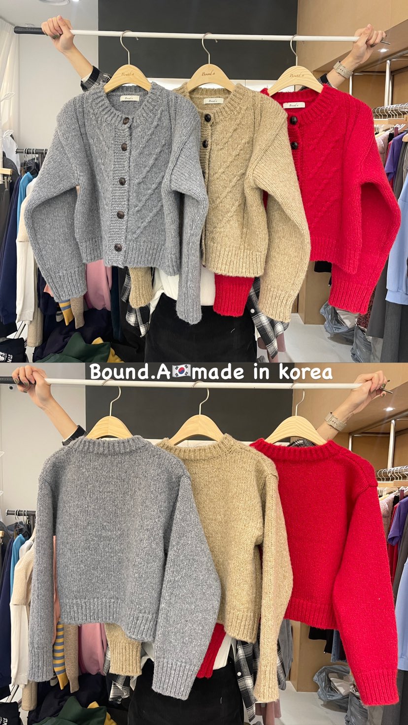 BOUND.A韓國直郵東大門代購女裝新款熱賣人氣推薦毛衣羊毛BOUND.A毛衣