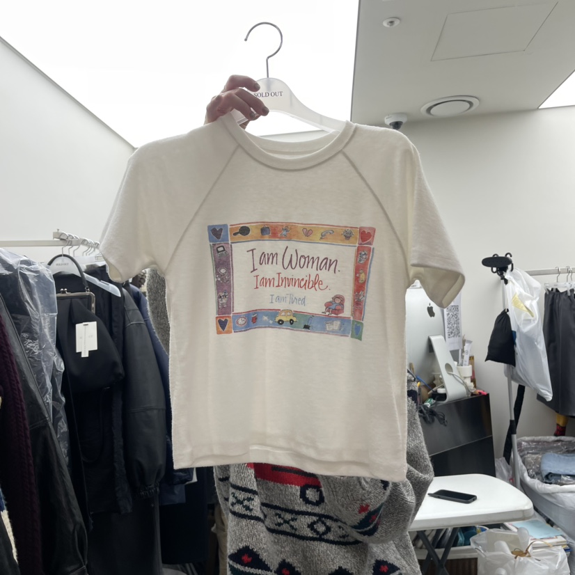 SOLD OUT韓國直郵東大門代購女裝新品24秋冬推薦時尚T恤SOLD OUTT恤圖色1