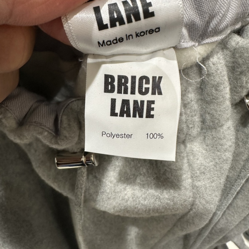 BRICKLANE直郵韓國代購女裝新品推薦24秋冬休閑休閑褲雙面絨BRICKLANE休閑褲