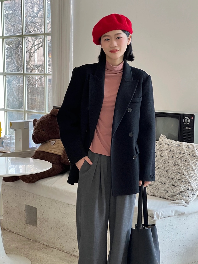 BANI BLUBH直郵韓國代購女裝新品24秋冬人氣時尚推薦夾克BANI BLUSH夾克