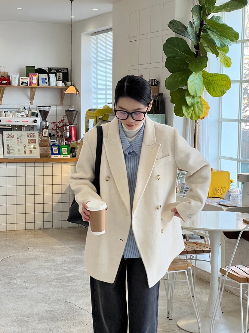 BANI BLUBH直郵韓國代購女裝新品24秋冬人氣時尚推薦夾克BANI BLUSH夾克