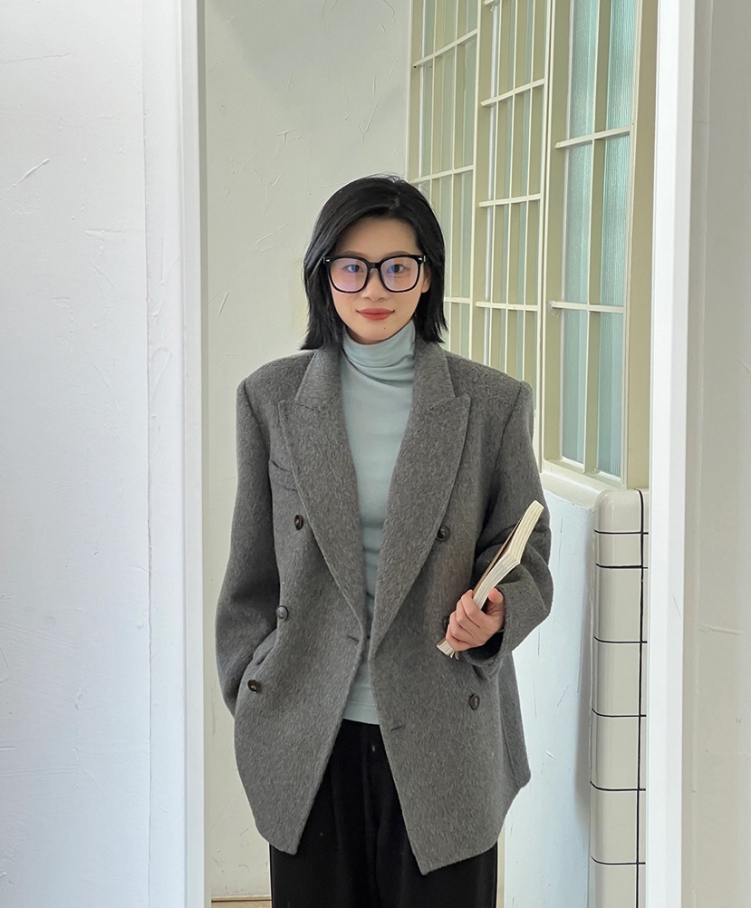 BANI BLUBH直郵韓國代購女裝新品24秋冬人氣時尚推薦夾克BANI BLUSH夾克圖色3