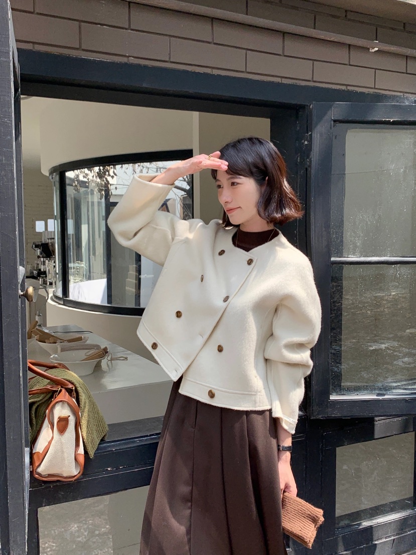 BANI BLUBH直郵韓國代購女裝新款人氣真品時尚24秋冬夾克BANI BLUSH夾克