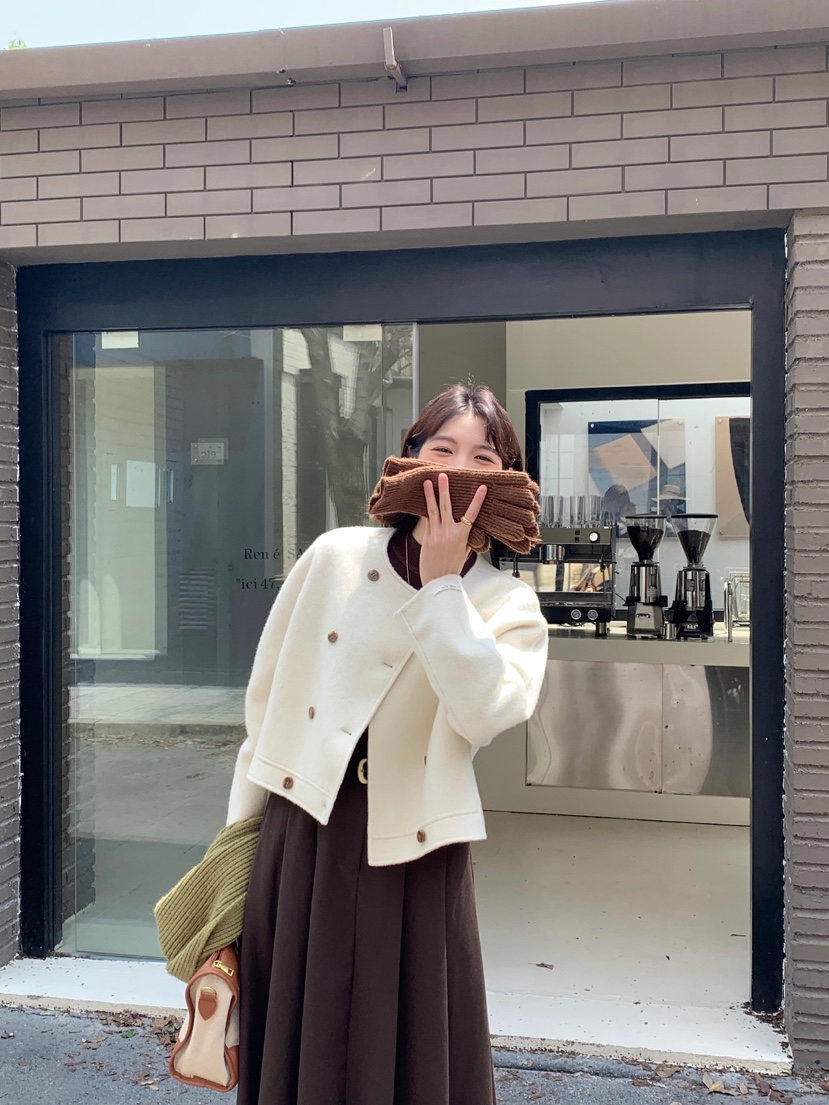 BANI BLUBH直郵韓國代購女裝新款人氣真品時尚24秋冬夾克BANI BLUSH夾克