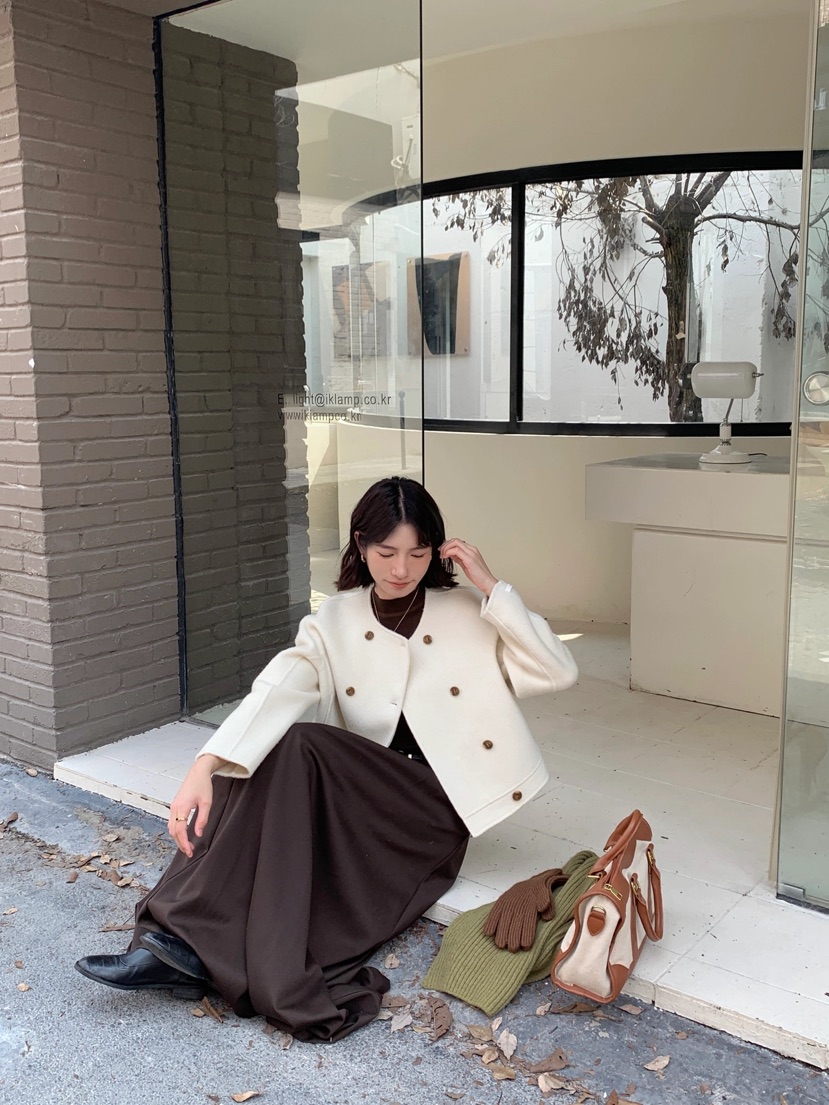 BANI BLUBH直郵韓國代購女裝新款人氣真品時尚24秋冬夾克BANI BLUSH夾克