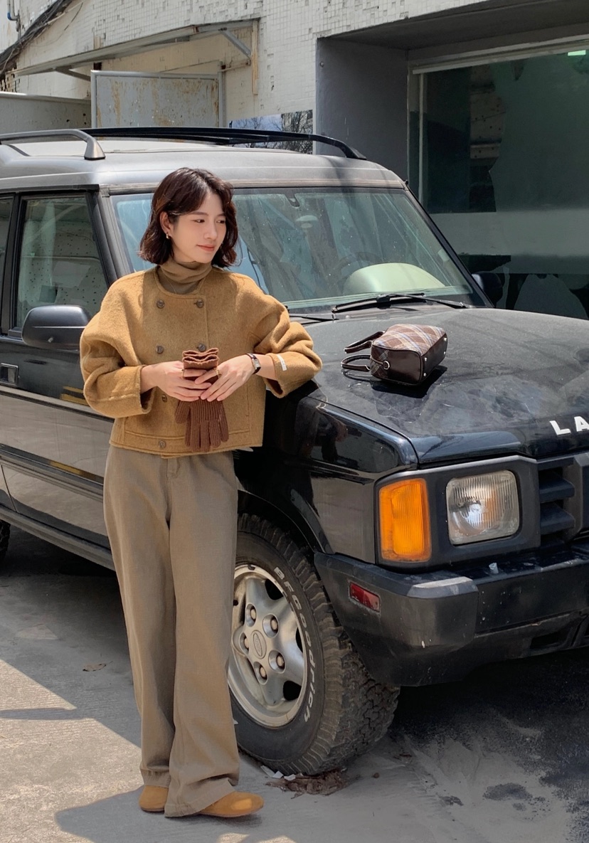 BANI BLUBH直郵韓國代購女裝新款人氣真品時尚24秋冬夾克BANI BLUSH夾克