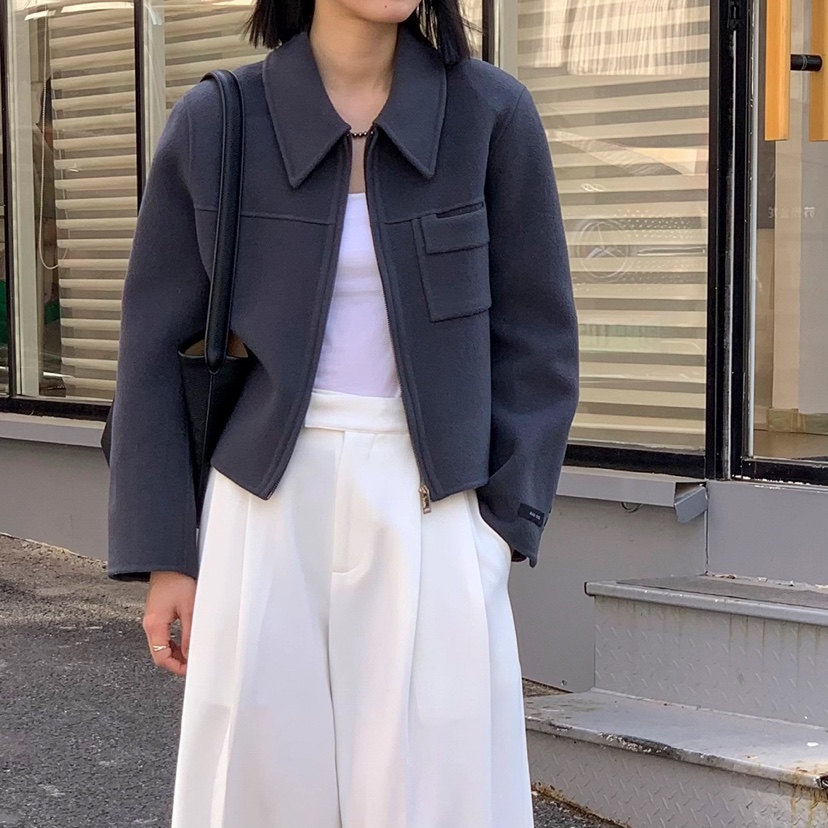 BANI BLUBH韓國直郵東大門代購女裝新款職業24秋冬休閑夾克BANI BLUSH夾克