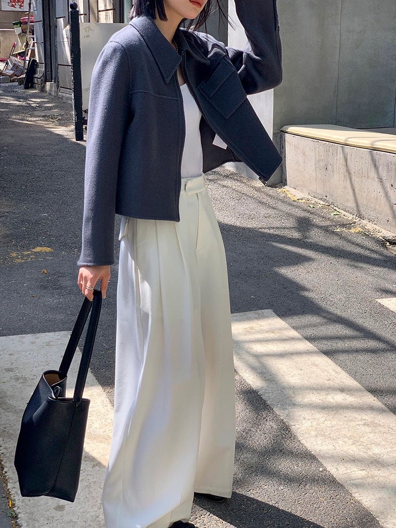 BANI BLUBH韓國直郵東大門代購女裝新款職業24秋冬休閑夾克BANI BLUSH夾克
