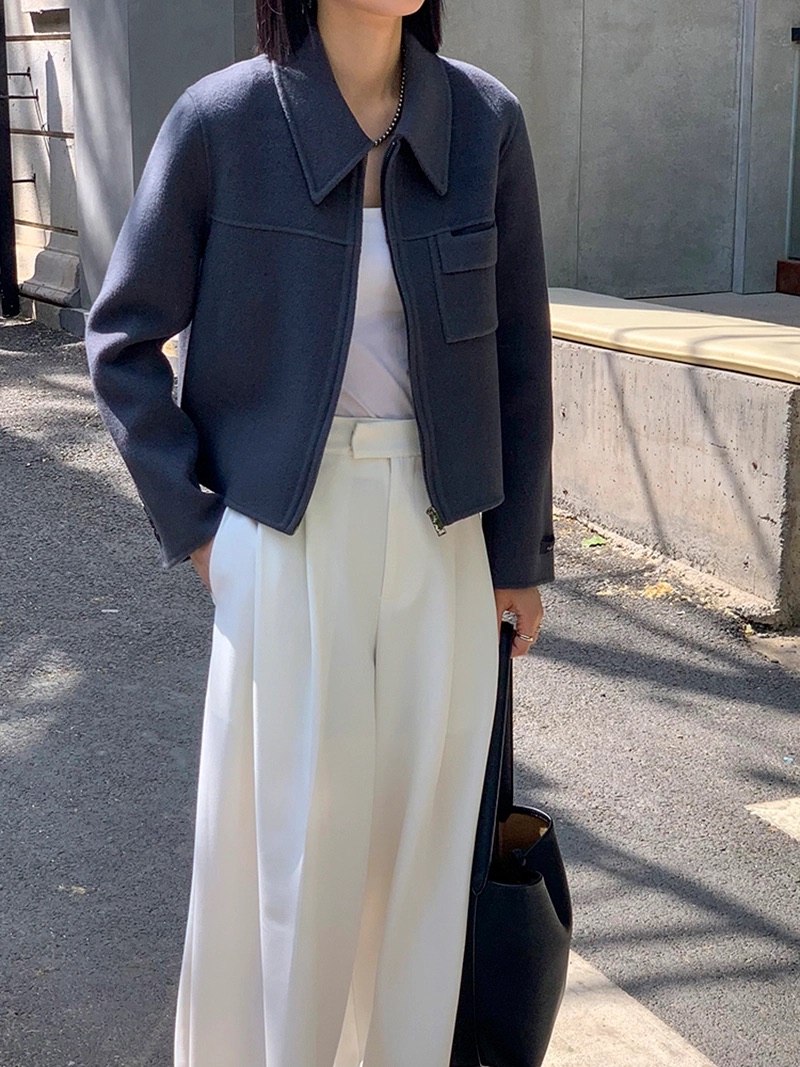 BANI BLUBH韓國直郵東大門代購女裝新款職業24秋冬休閑夾克BANI BLUSH夾克