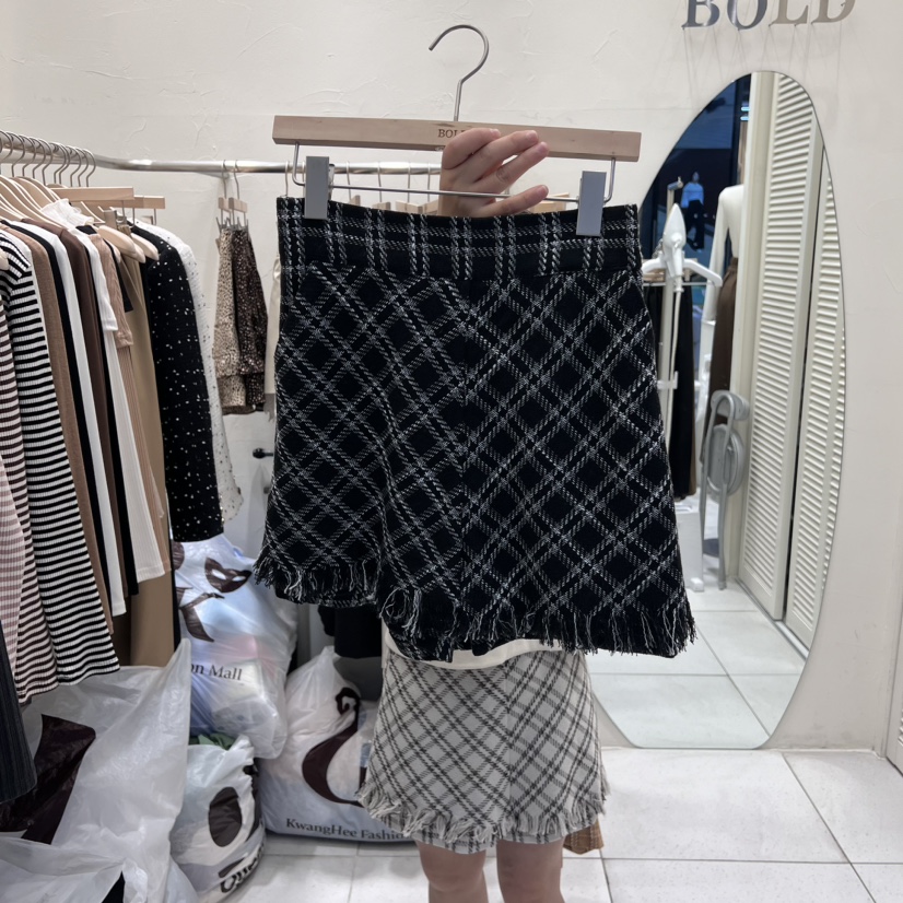 BOLD韓國直郵東大門代購女裝新款人氣推薦24秋冬時尚裙褲BOLD裙褲圖色3