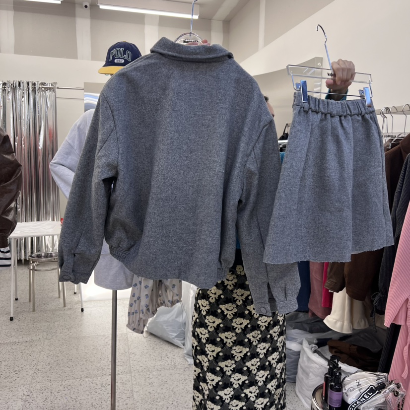 SAEGGAM韓國直郵女裝新品24秋冬推薦職業人氣時尚真品套裝SAEGGAM套裝