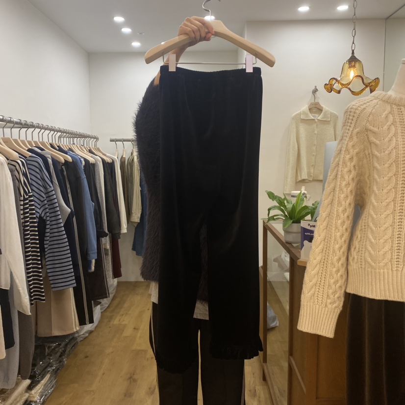 ORDINARYA直郵韓國代購女裝新款人氣職業真品時尚休閑休閑褲ROESMMOSS休閑褲