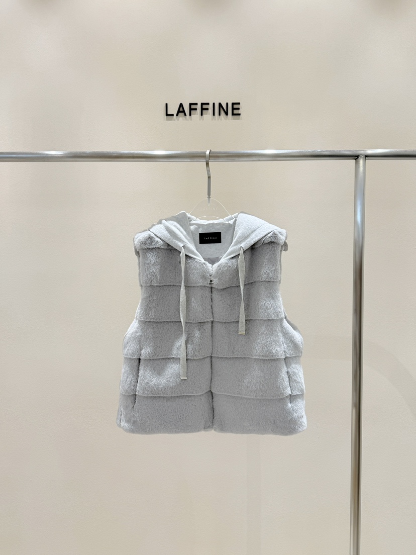 LAFFINE-P韓國直郵東大門實拍女裝新款時尚職業熱賣休閑馬甲LAFFINE-P馬甲圖色2