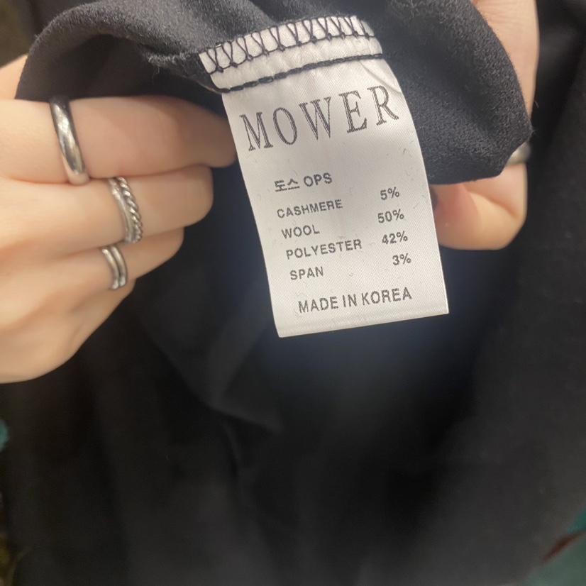 MOWER韓國直郵東大門實拍女裝新品熱賣真品職業時尚24秋冬連衣裙MOWER連衣裙