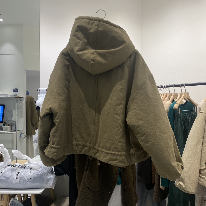 MOWER韓國直郵女裝新品人氣職業休閑真品時尚熱賣短款棉服jp棉MOWER短款棉服