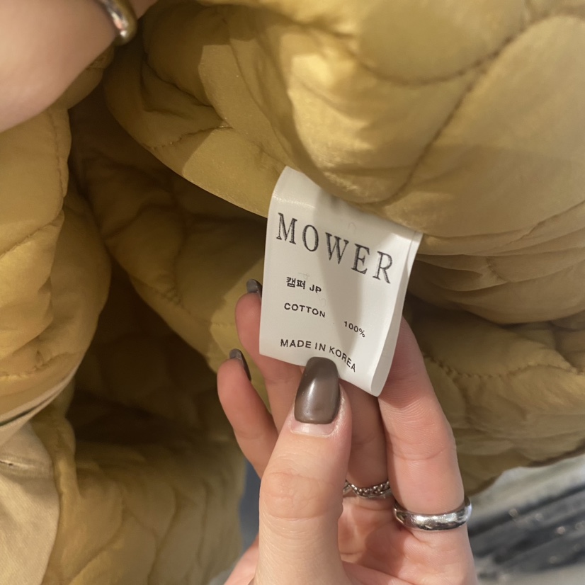 MOWER韓國直郵女裝新品人氣職業休閑真品時尚熱賣短款棉服jp棉MOWER短款棉服