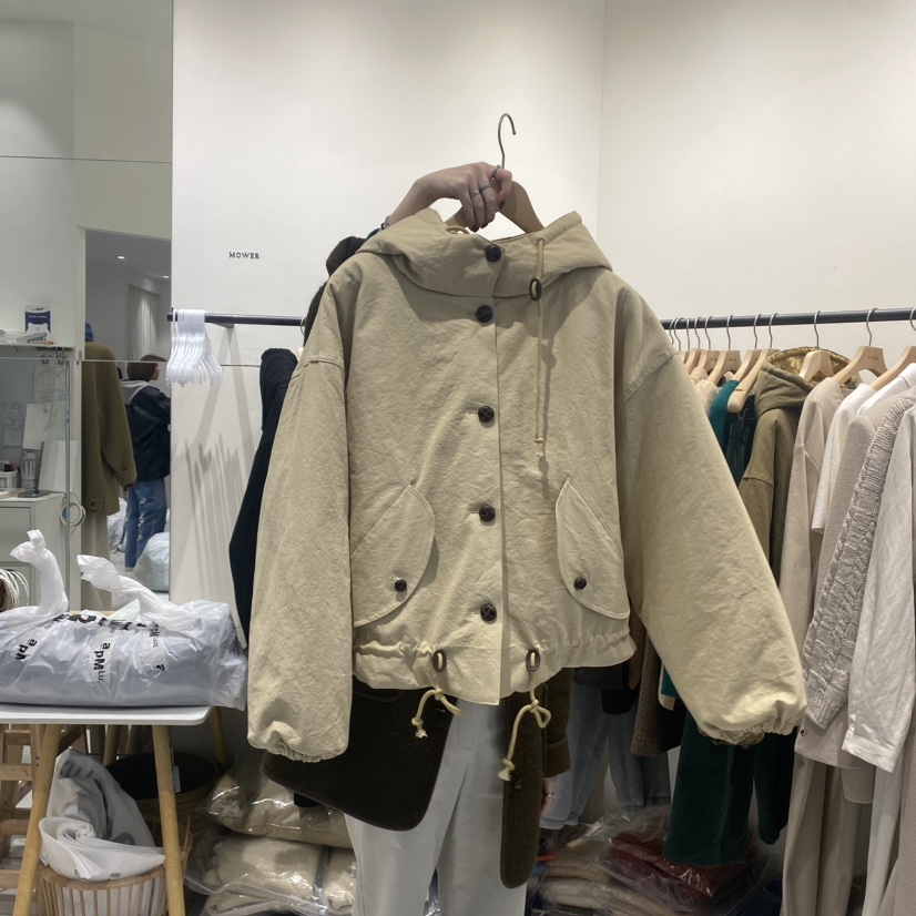 MOWER韓國直郵女裝新品人氣職業休閑真品時尚熱賣短款棉服jp棉MOWER短款棉服圖色1