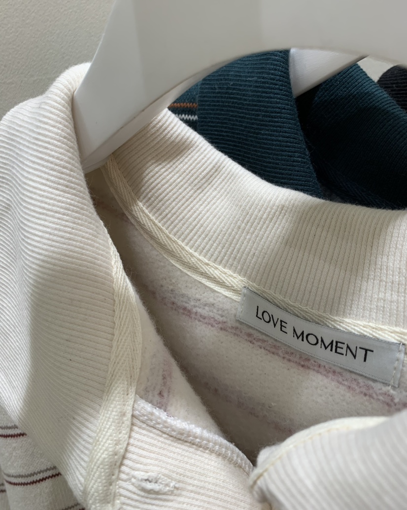 LOVE MOMENT直郵韓國代購女裝新款24秋冬時尚職業推薦衛衣LOVE MOMENT衛衣