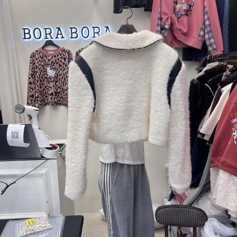 BORA BORA韓國直郵東大門代購女裝新品職業人氣24秋冬夾克BORA BORA夾克